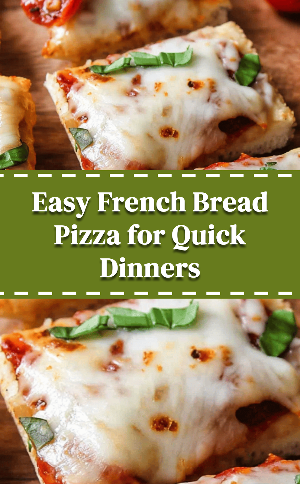 Easy French Bread Pizza for Quick Dinners
