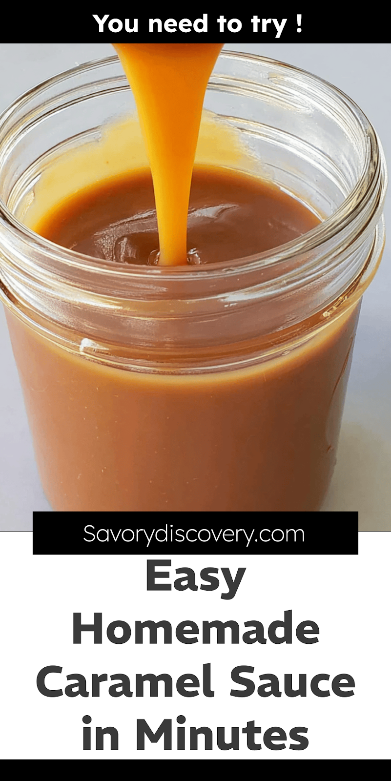 Easy Homemade Caramel Sauce in Minutes