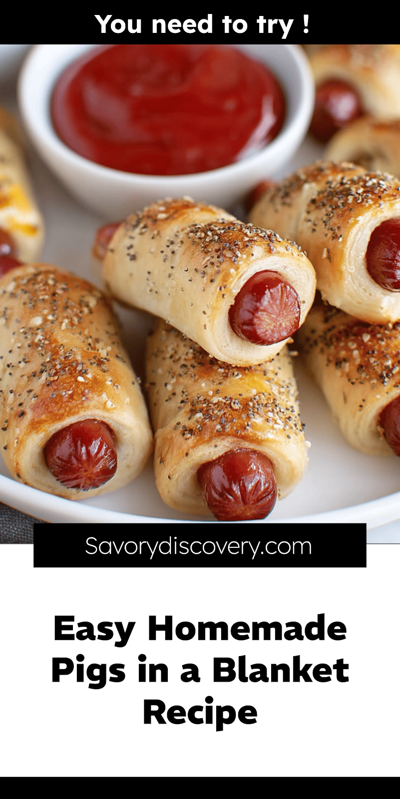 Easy Homemade Pigs in a Blanket Recipe
