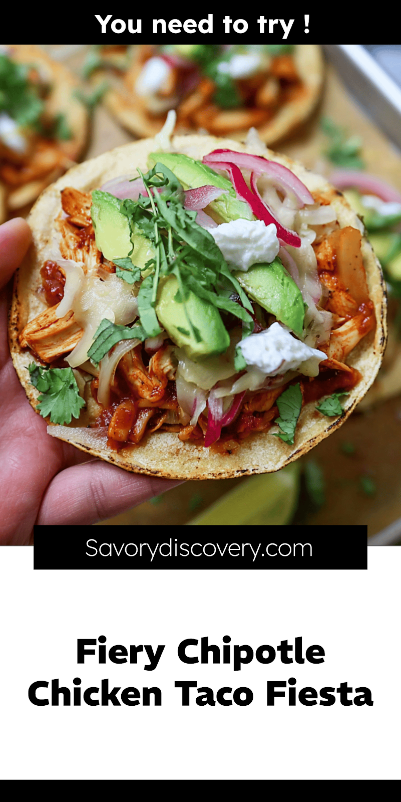 Fiery Chipotle Chicken Taco Fiesta