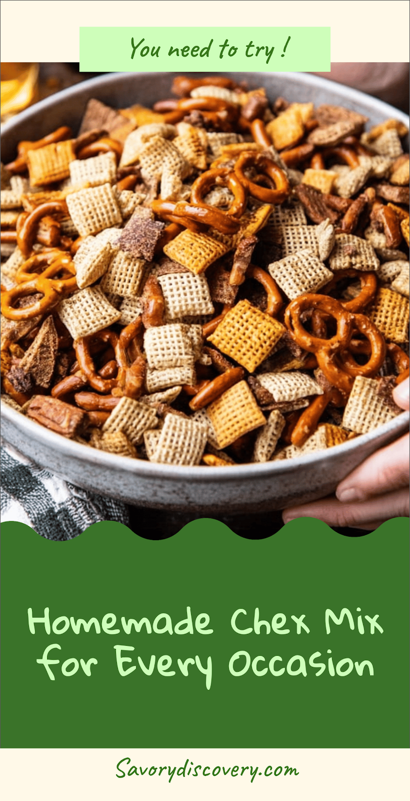 Homemade Chex Mix for Every Occasion