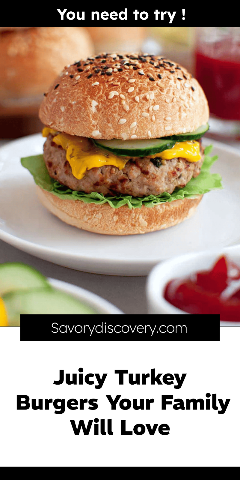 Juicy Turkey Burgers Your Family Will Love