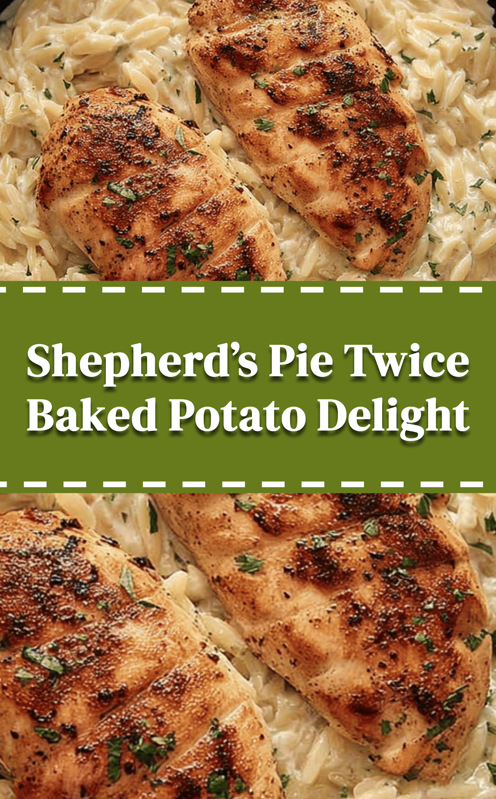 Shepherd’s Pie Twice Baked Potato Delight