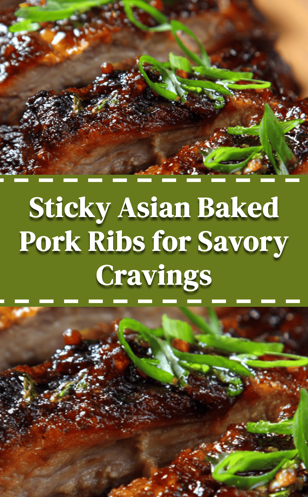 Sticky Asian Baked Pork Ribs for Savory Cravings