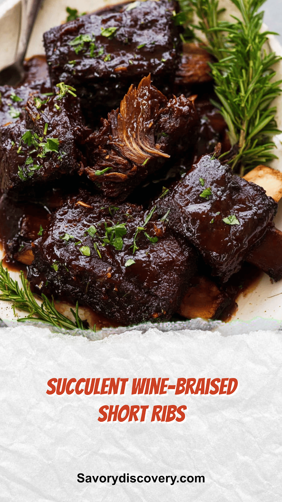 Succulent Wine-Braised Short Ribs