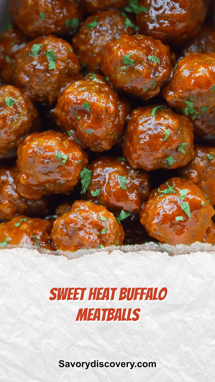 Sweet Heat Buffalo Meatballs