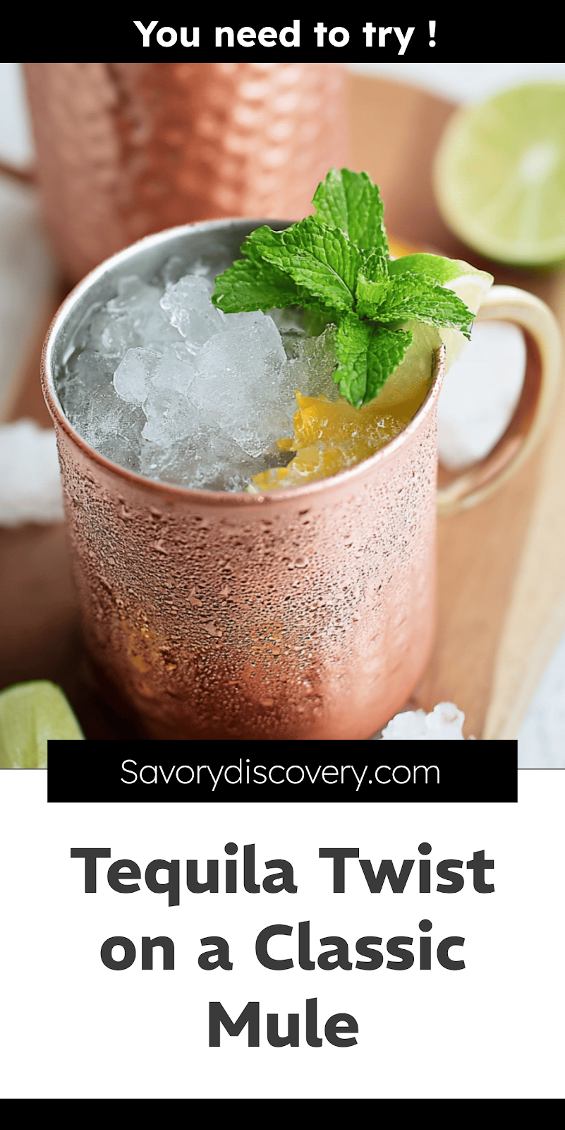 Tequila Twist on a Classic Mule