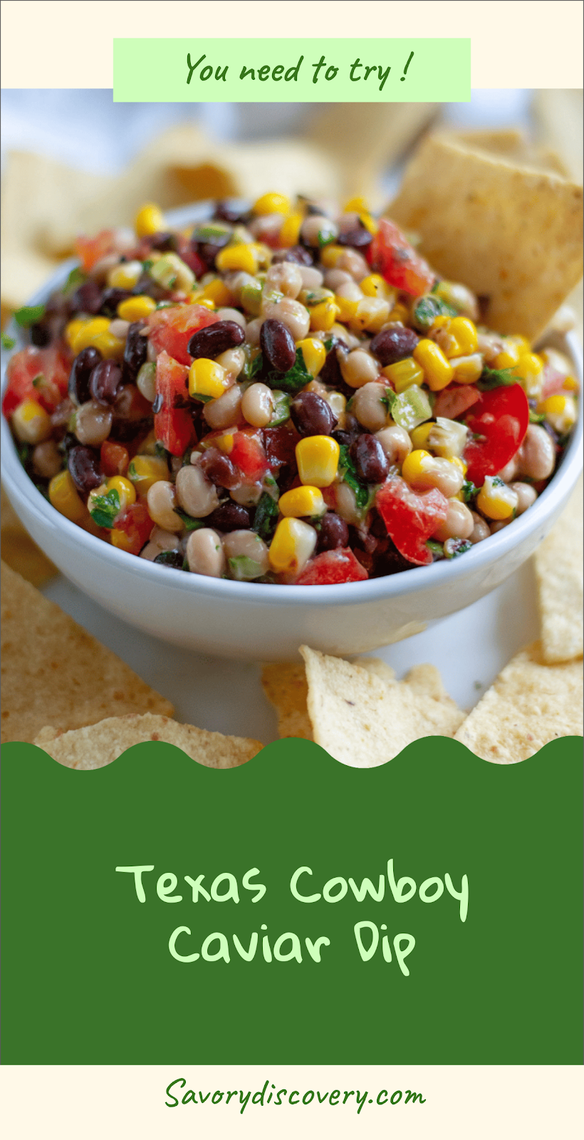 Texas Cowboy Caviar Dip