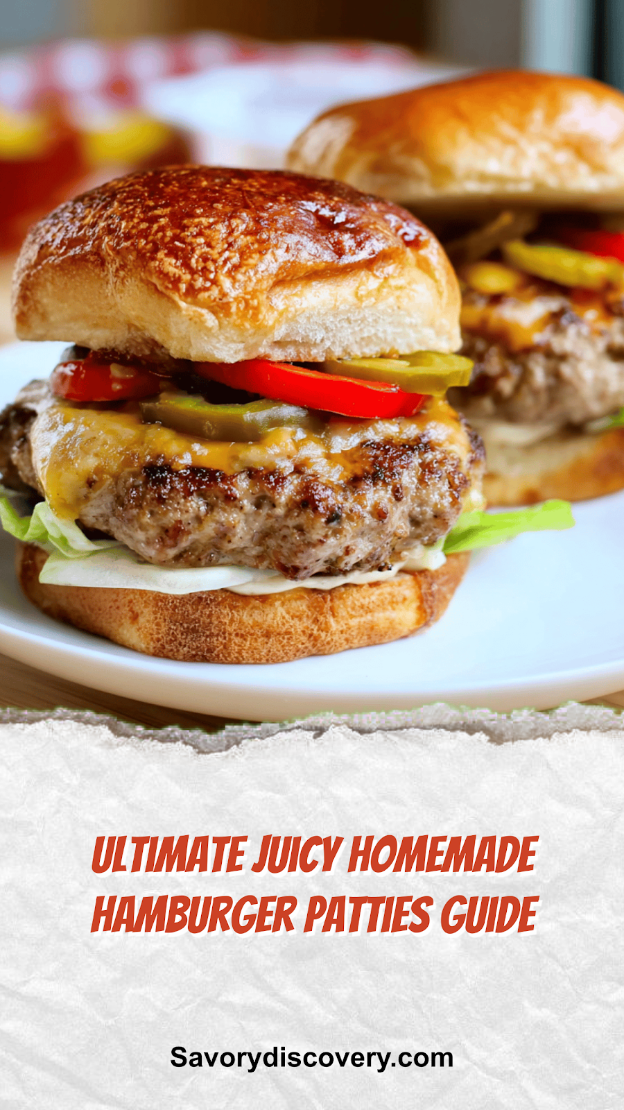 Ultimate Juicy Homemade Hamburger Patties Guide