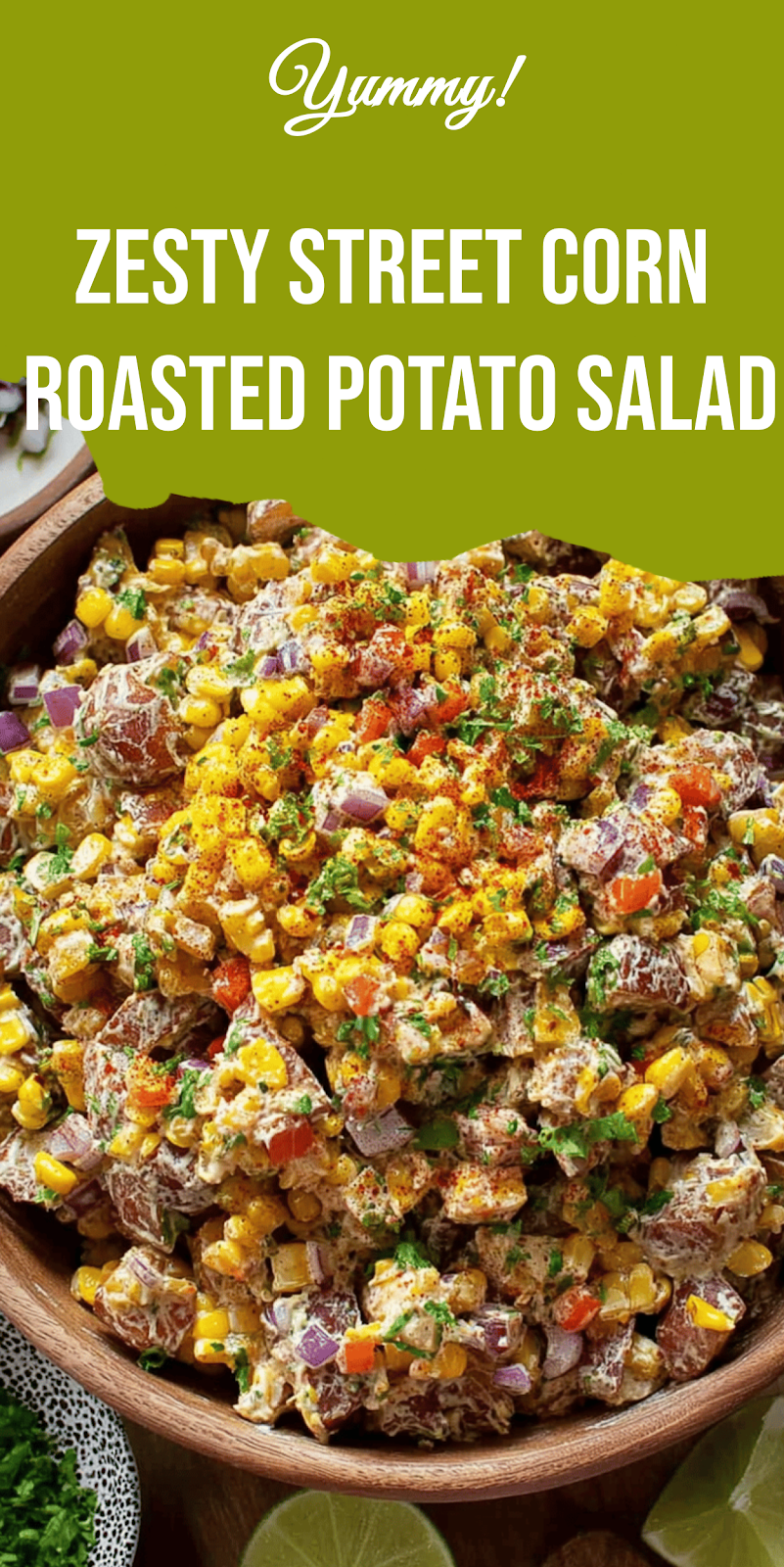 Zesty Street Corn Roasted Potato Salad