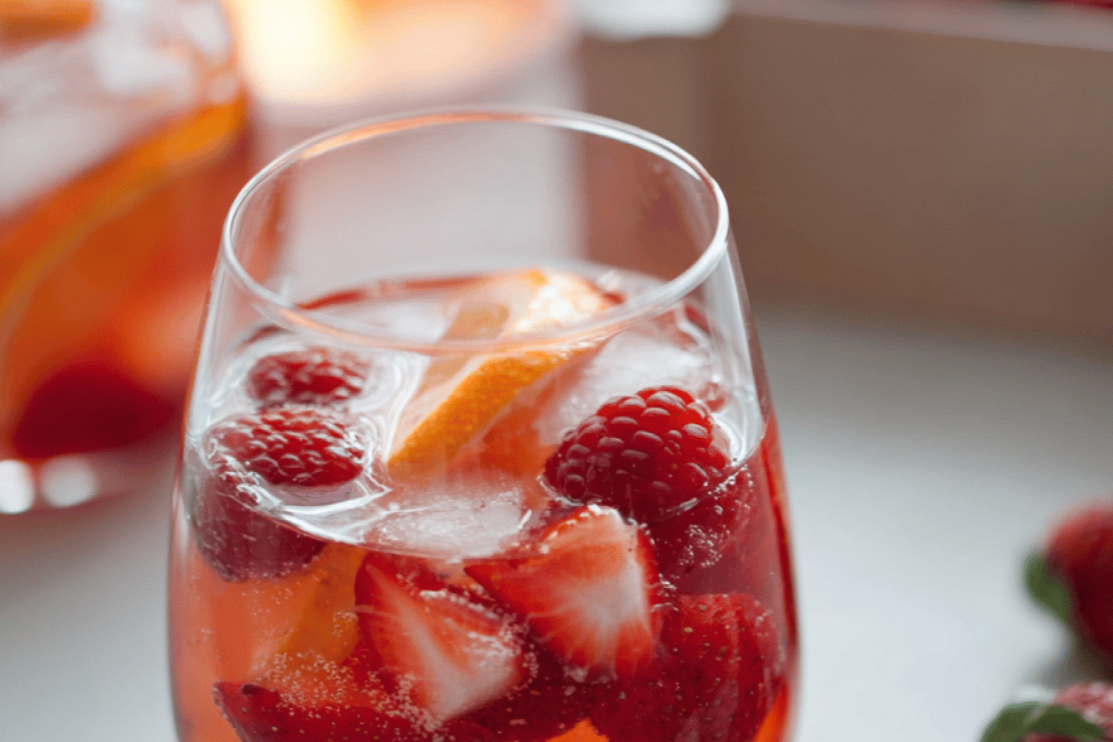 Berry Rosé Sangria for Summer Gatherings