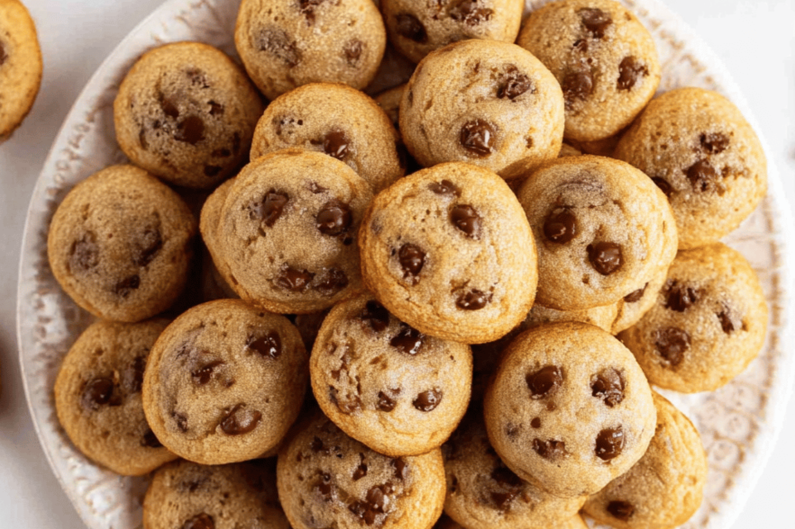 Bite-Sized Chocolate Chip Cookie Delights