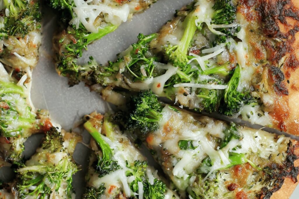 Broccoli Arugula Veggie Pizza Carnivore Approved
