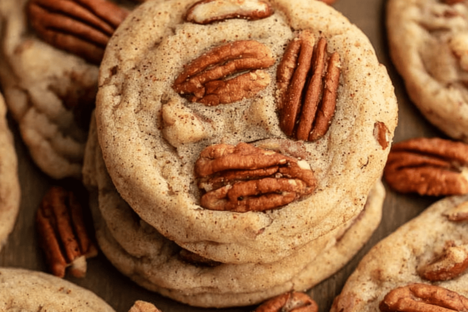 Buttery Brown Sugar Pecan Cookies