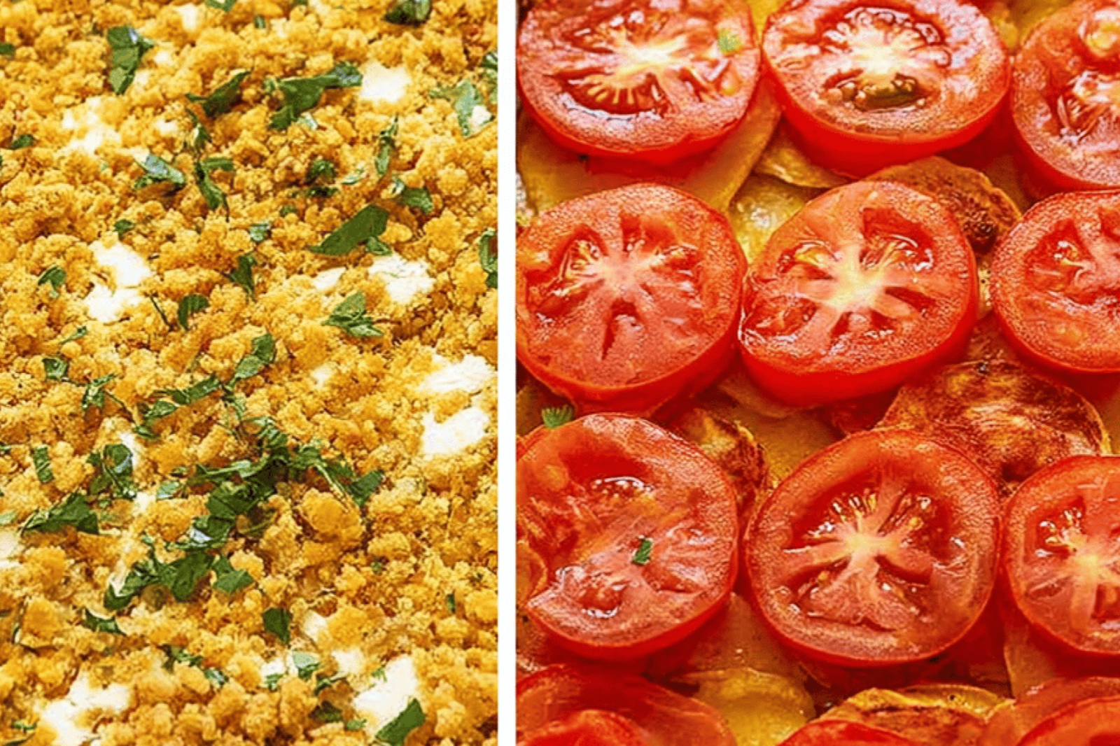 Cheesy Layered Scalloped Tomatoes Recipe