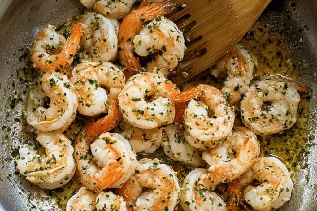 Cowboy Butter Shrimp Scampi Delight