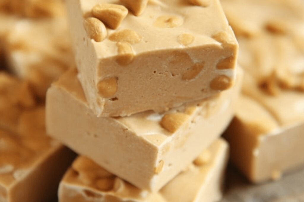 Creamy Marshmallow Peanut Butter Fudge