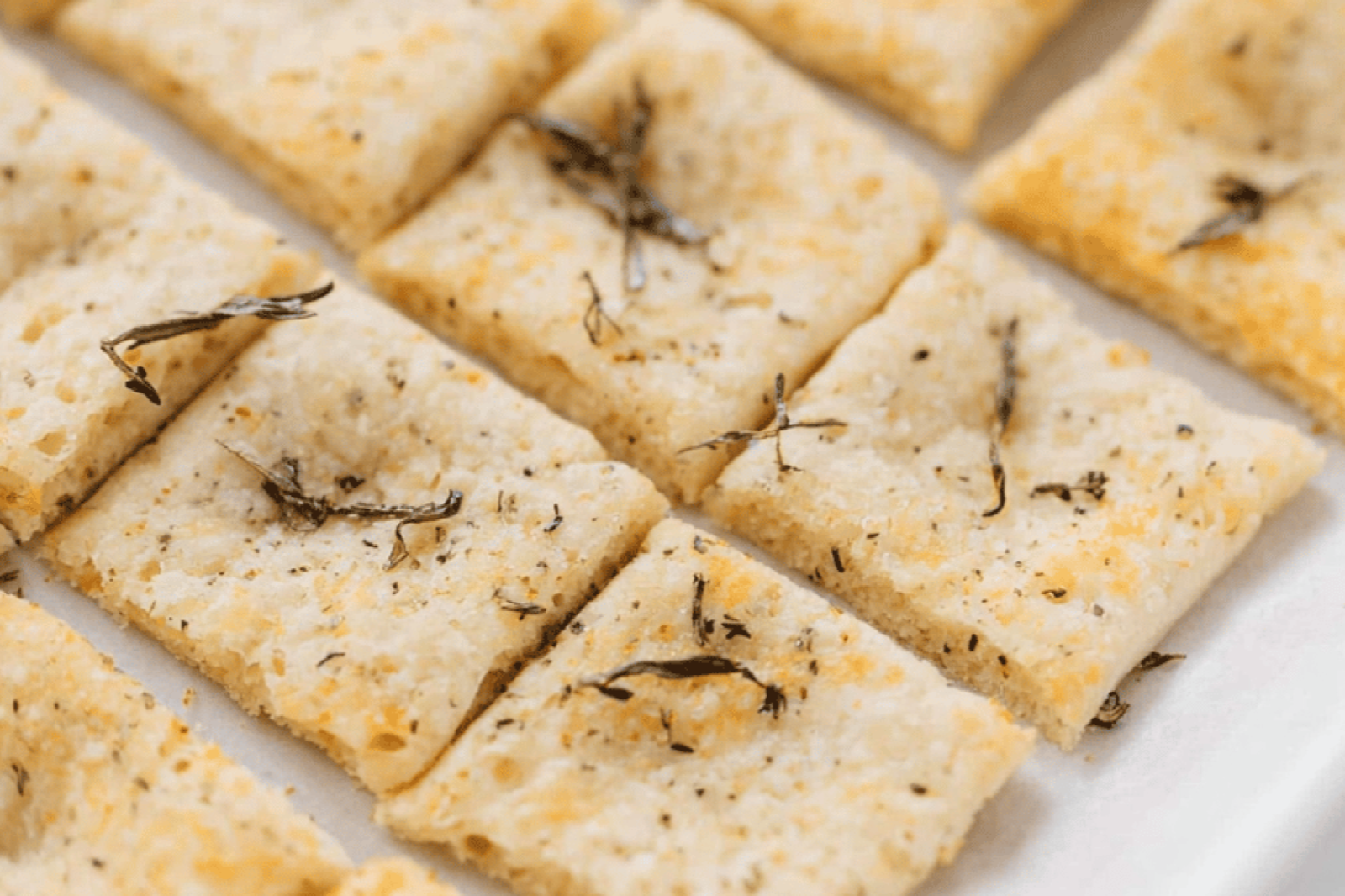 Crispy Four-Ingredient Sourdough Discard Crackers
