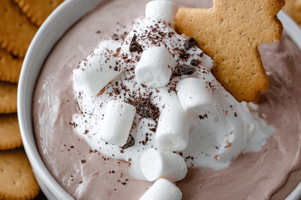 Easy 3-Ingredient Hot Cocoa Dip