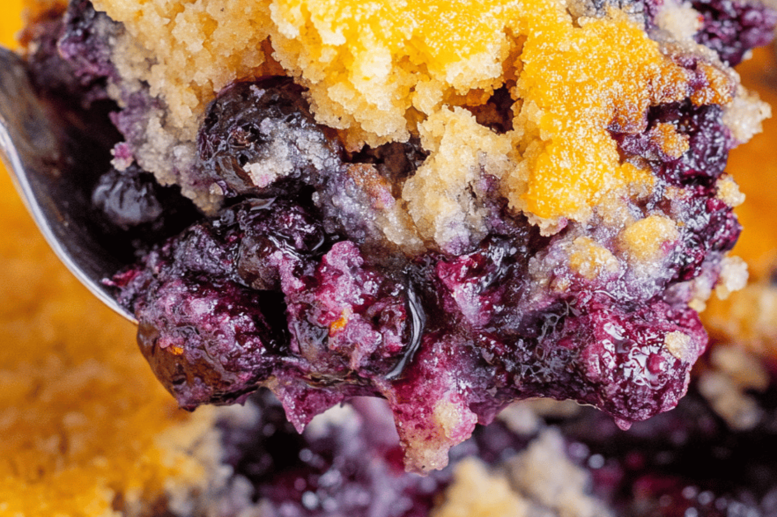 Easy 6-Ingredient Blueberry Cobbler