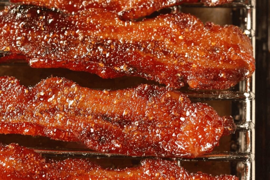 Easy Candied Bacon Snack