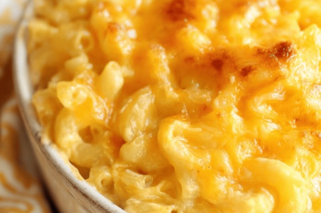 Easy Creamy 4-Ingredient Baked Mac and Cheese