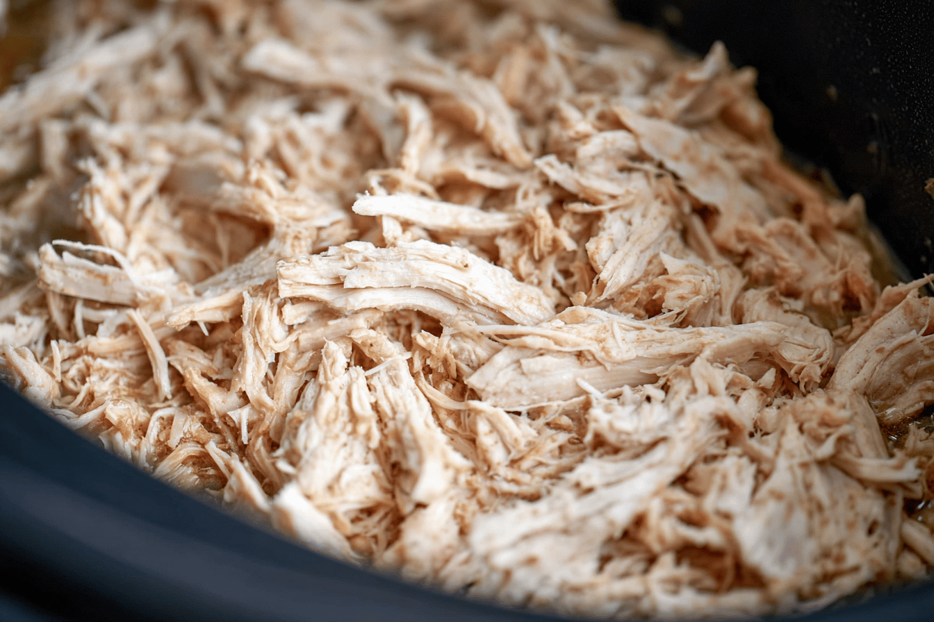Easy Crock Pot Shredded Chicken for Meal Prep
