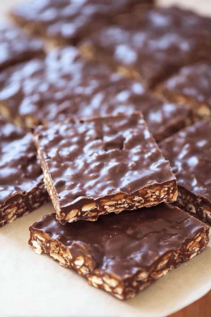 Easy Homemade Crunch Bars Recipe