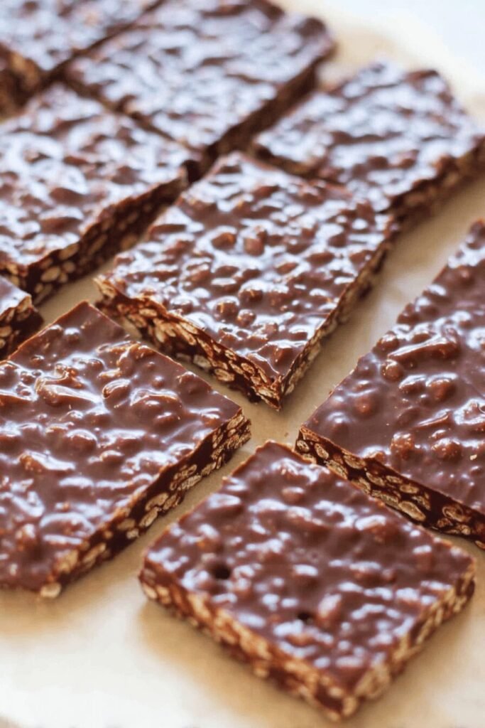 Easy Homemade Crunch Bars Recipe