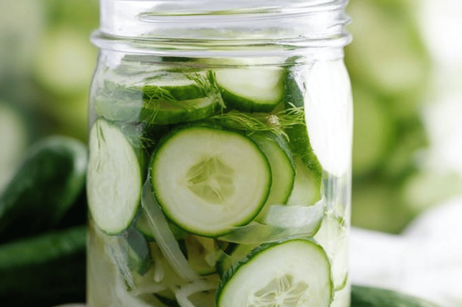 Easy Homemade Refrigerator Dill Pickles