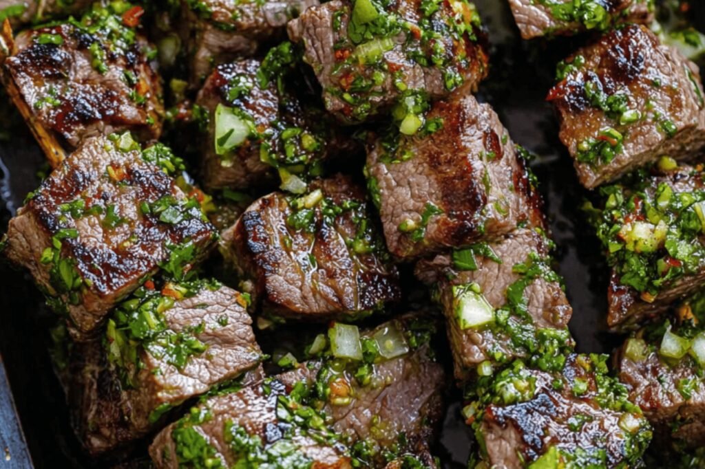 Flavorful Chimichurri Steak Skewers for Any Occasion