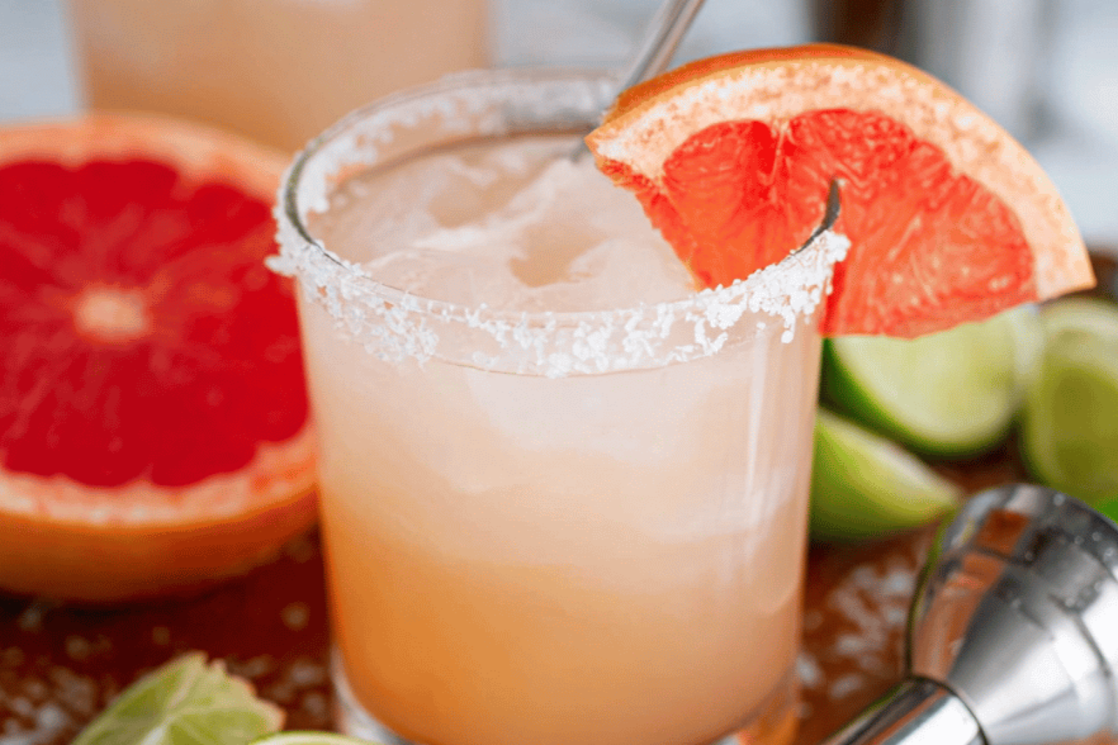 Fresh Grapefruit Paloma Cocktail Recipe