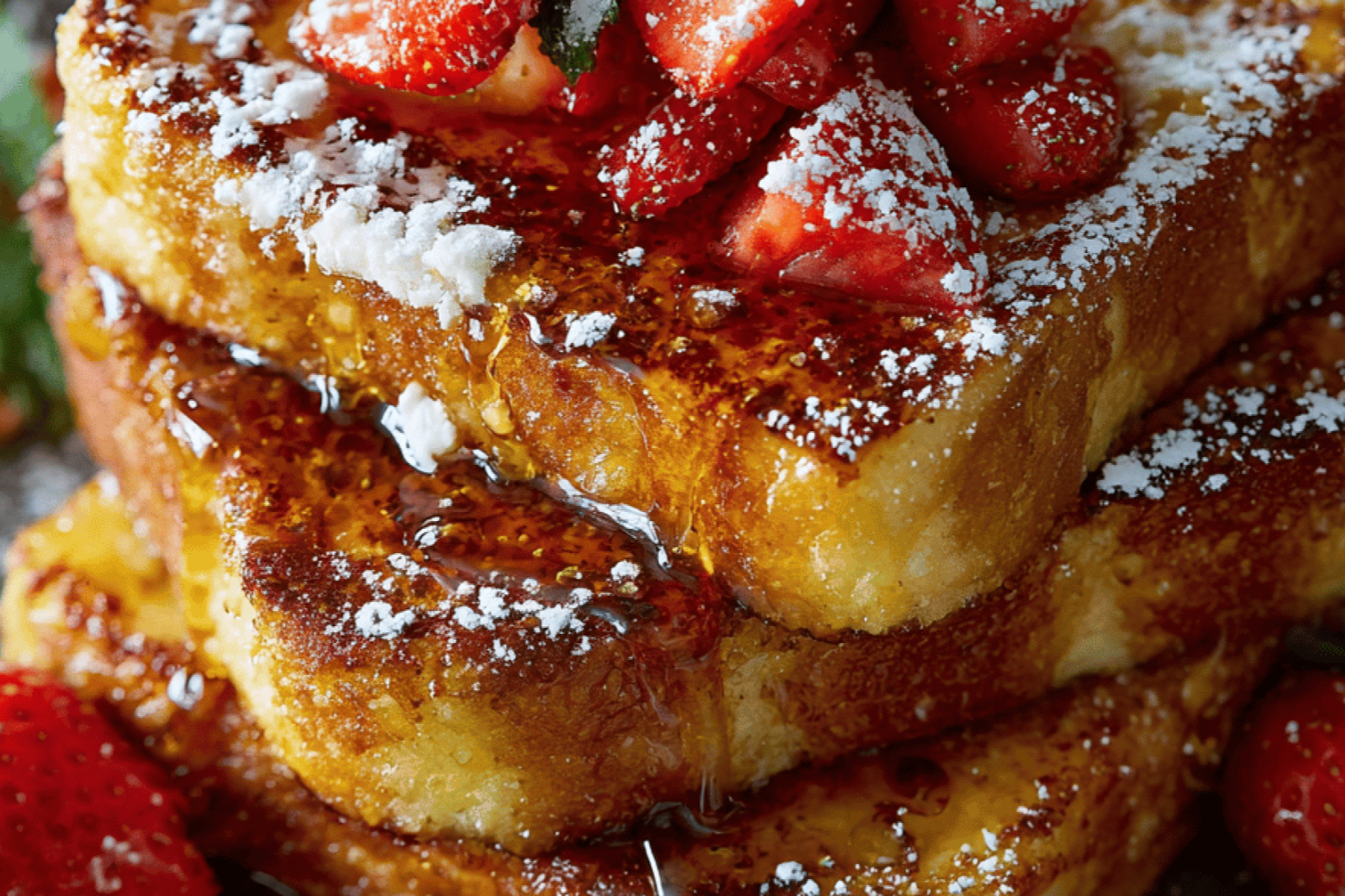 Hawaiian Roll French Toast Brunch Delight
