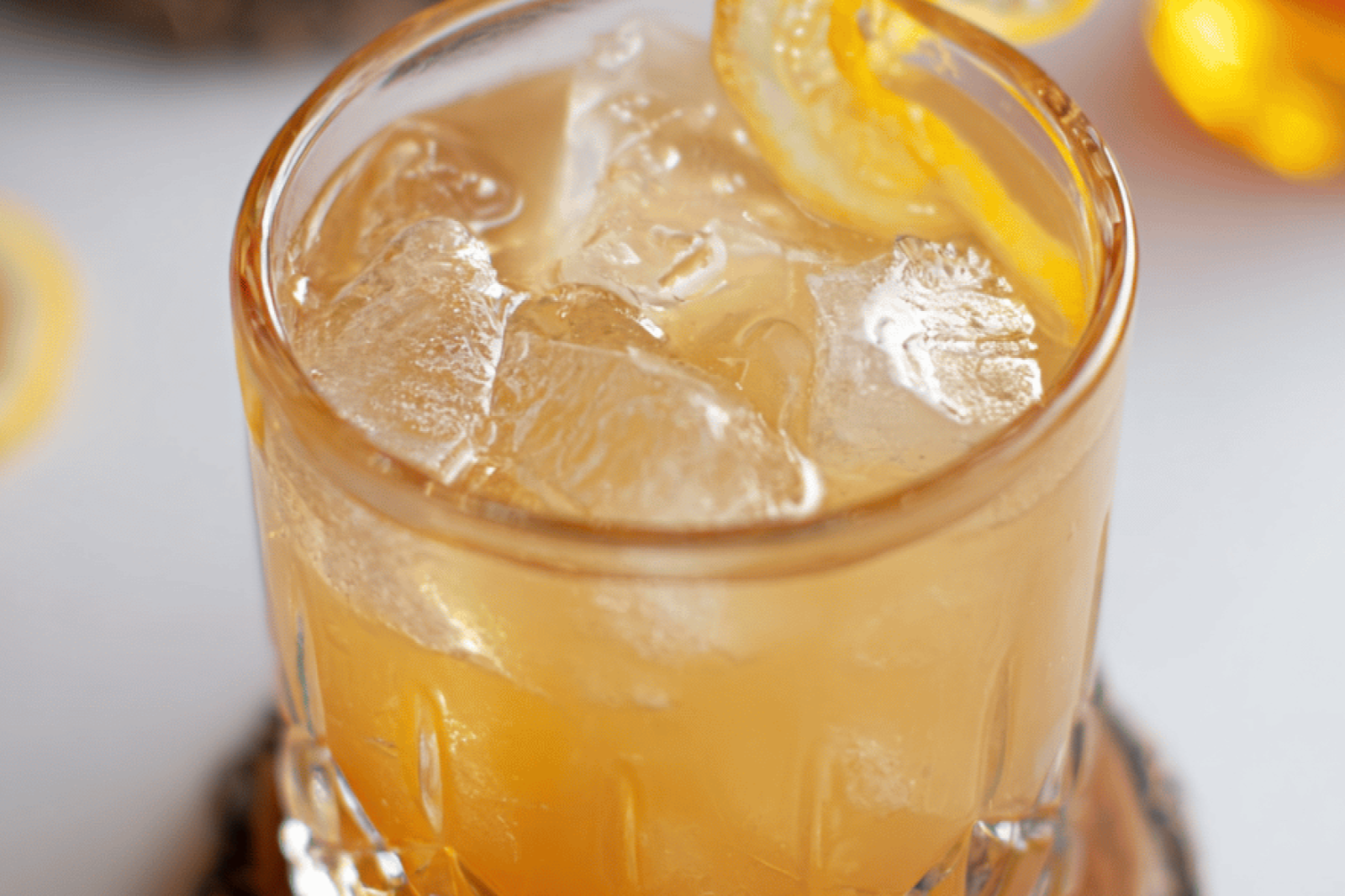 Honey Bourbon Gold Rush Cocktail Delight
