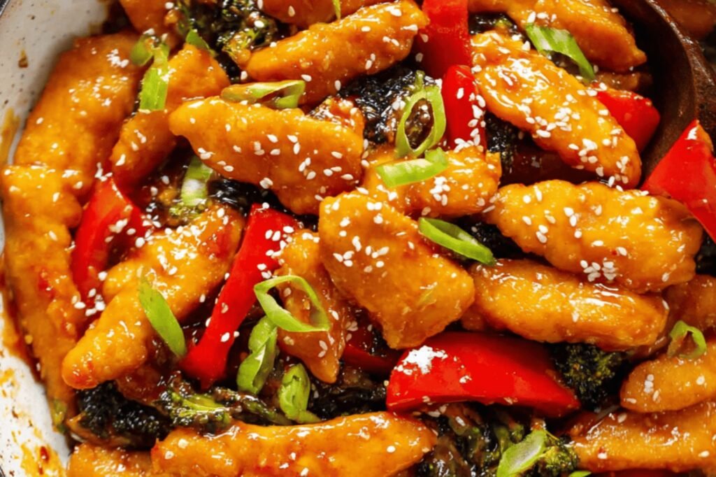 Hunan Chicken: Quick Spicy Homemade Takeout