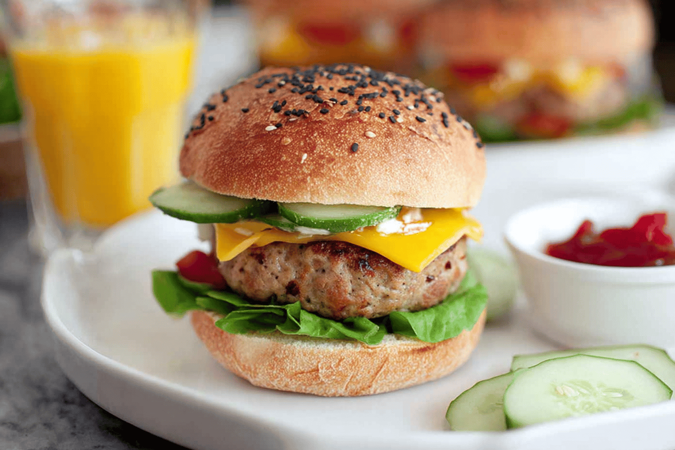 Juicy Turkey Burgers Your Family Will Love