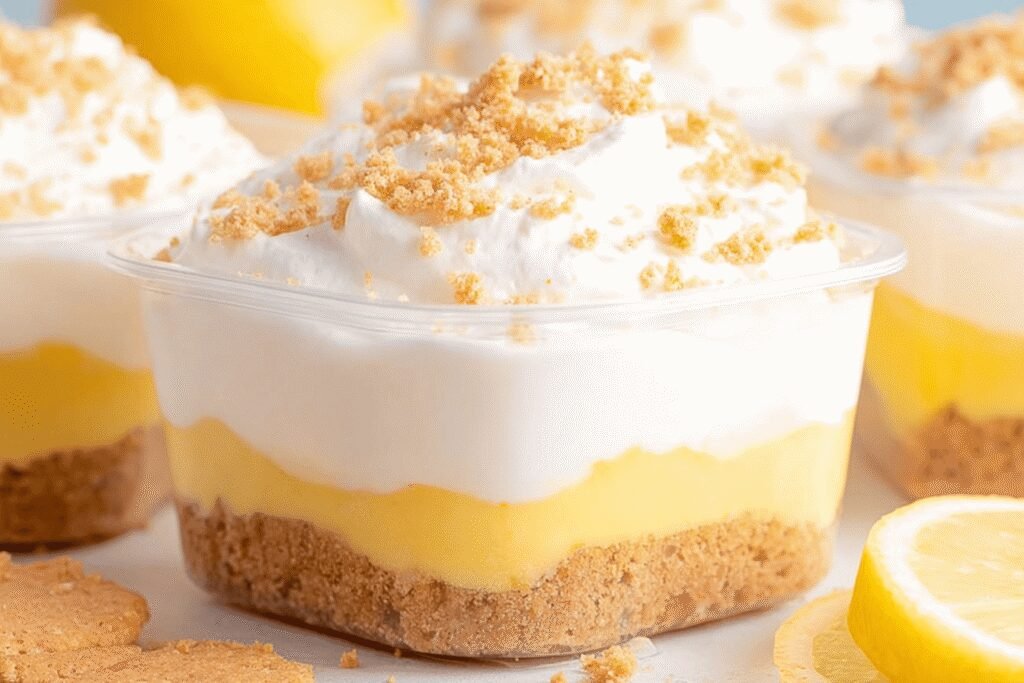 Lemon Cream Graham Cracker Delight