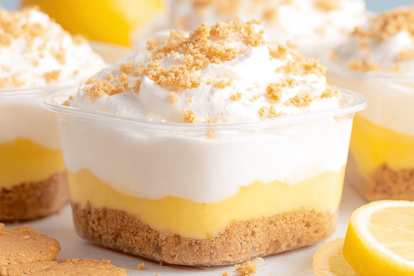 Lemon Cream Graham Cracker Delight