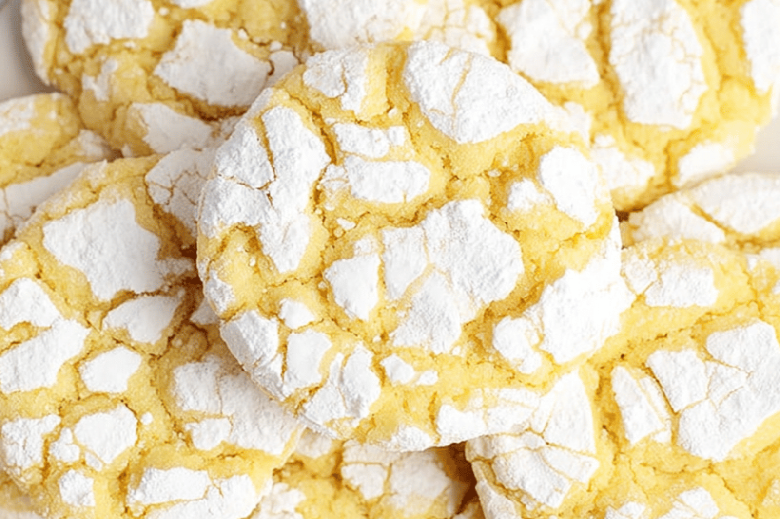 Lemon Crinkle Cookies Sweet Buttery Cracked Delight