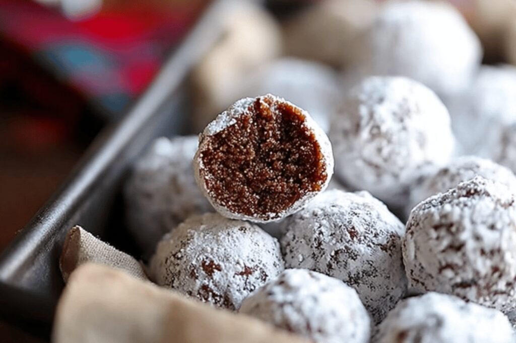 No-Bake Bourbon Ball Holiday Treats