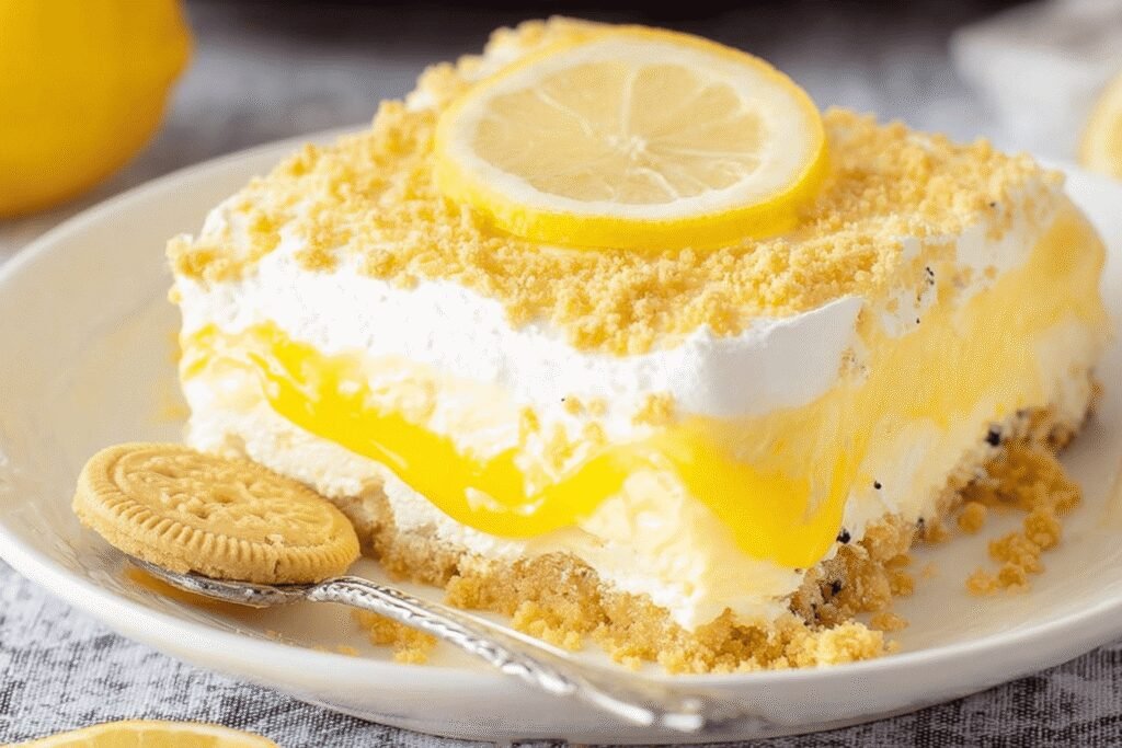 No-Bake Lemon Oreo Dream Dessert