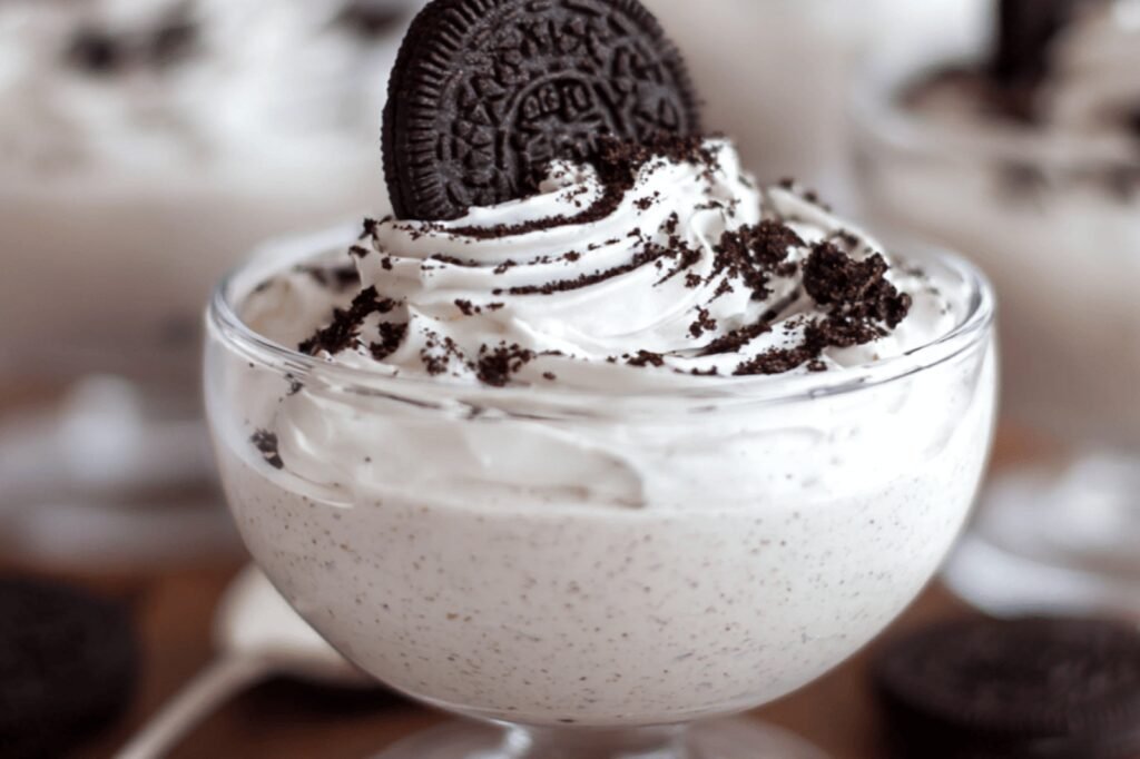 No-Bake Oreo Mousse Delight