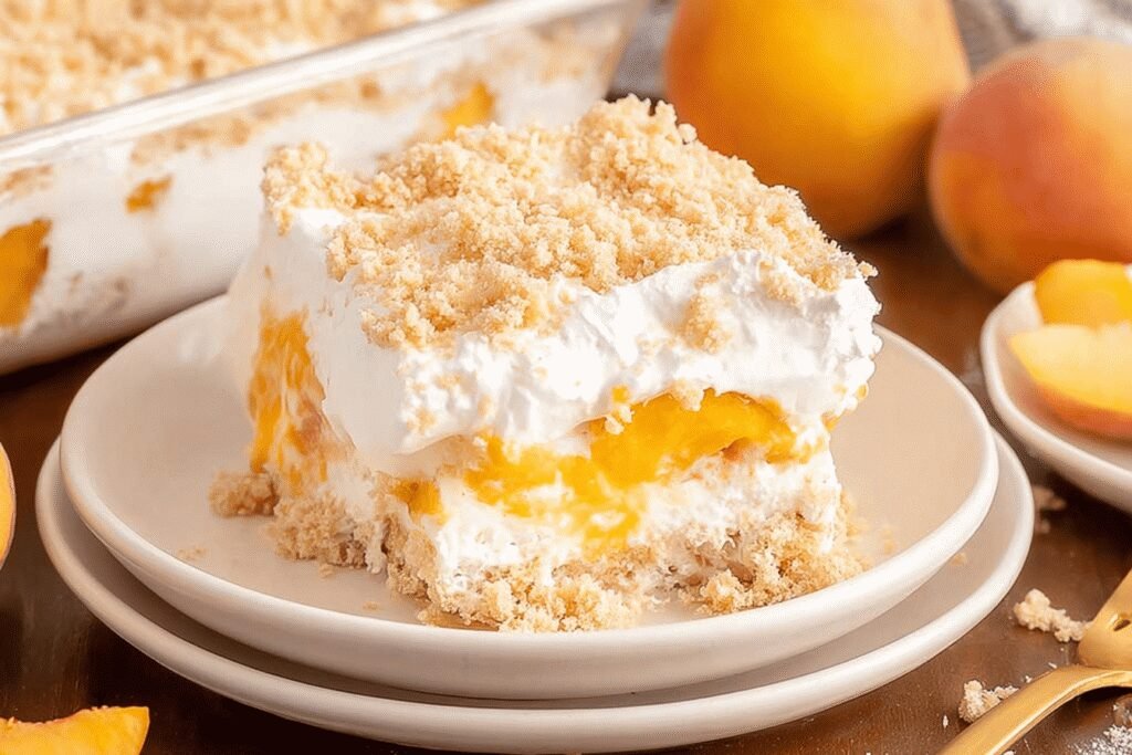 Peaches and Cream Dream Delight