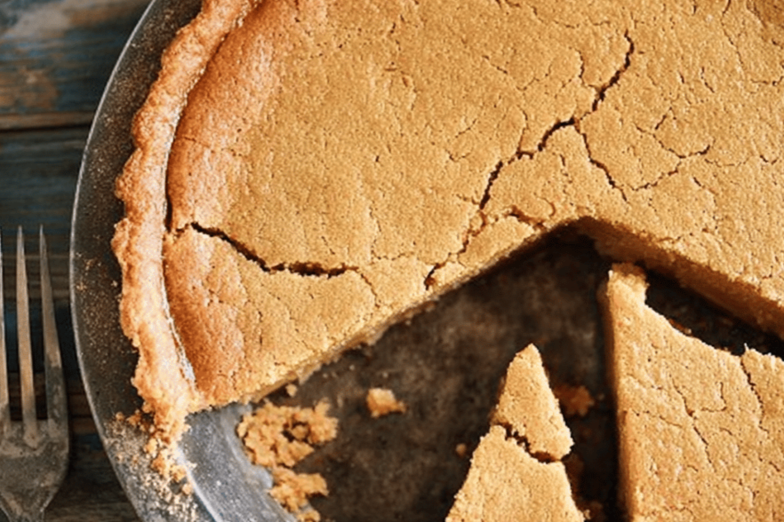 Peanut Butter Chess Pie Delight