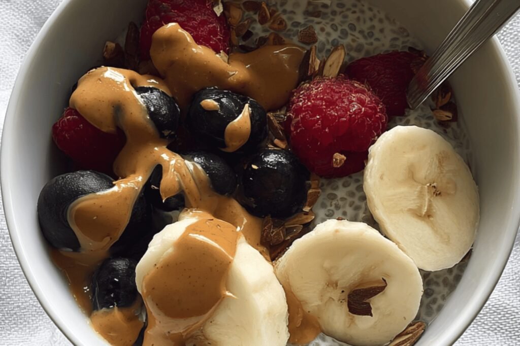 Peanut Butter Chia Pudding: A Fiber-Rich Breakfast Delight