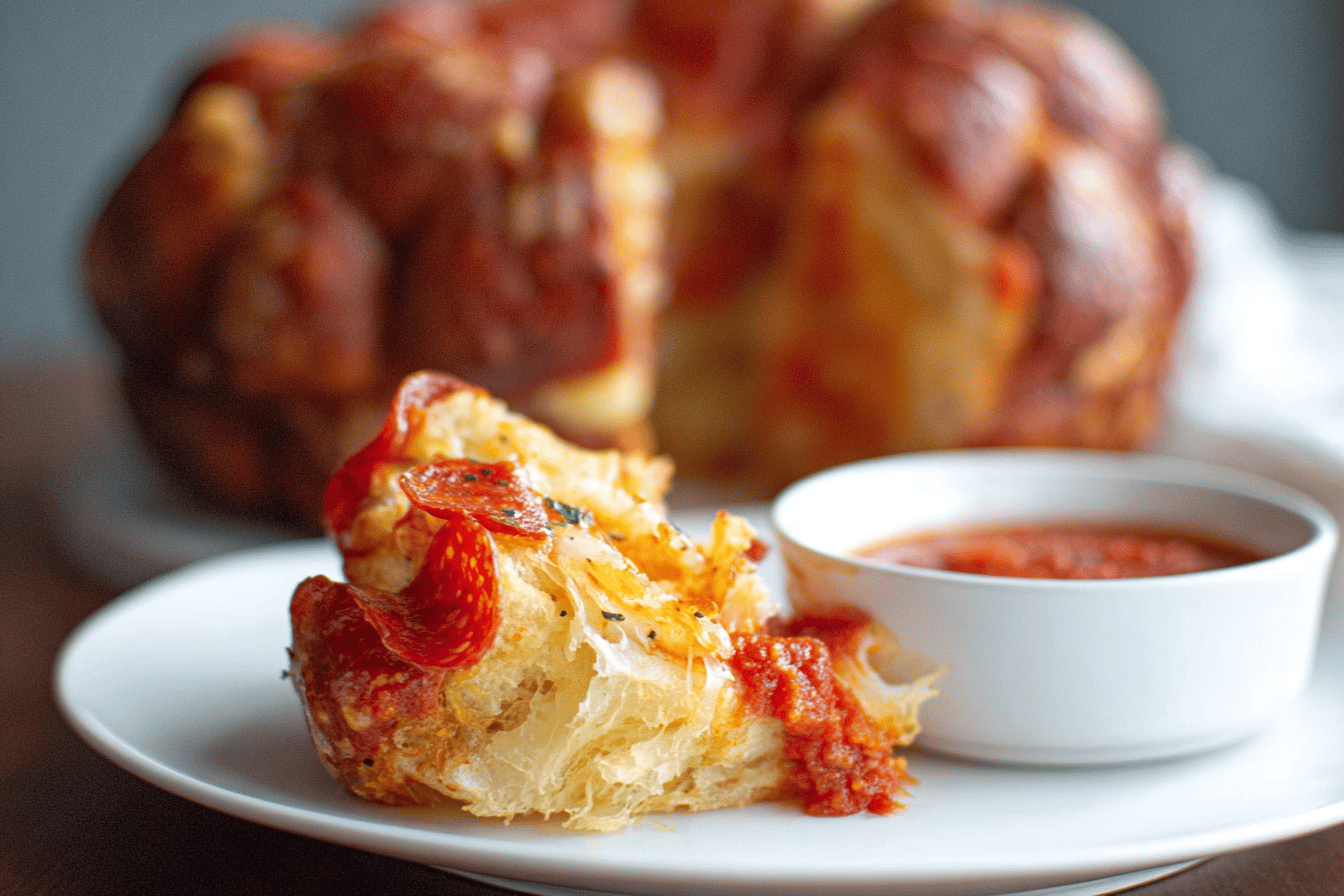 Pepperoni Pizza Pull-Apart Monkey Bread