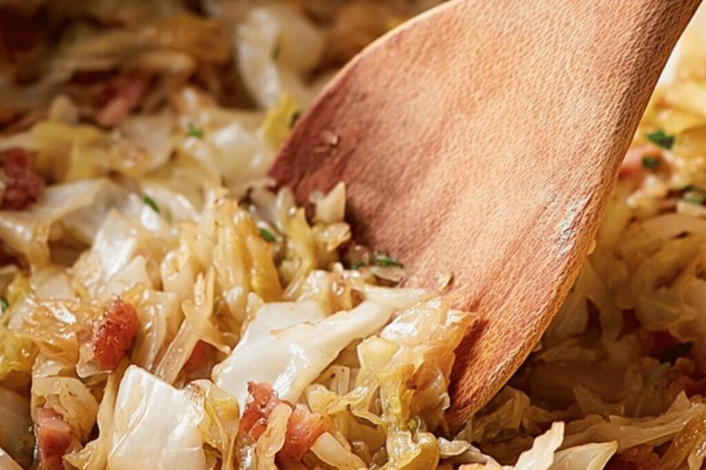 Quick Bacon Cabbage Skillet