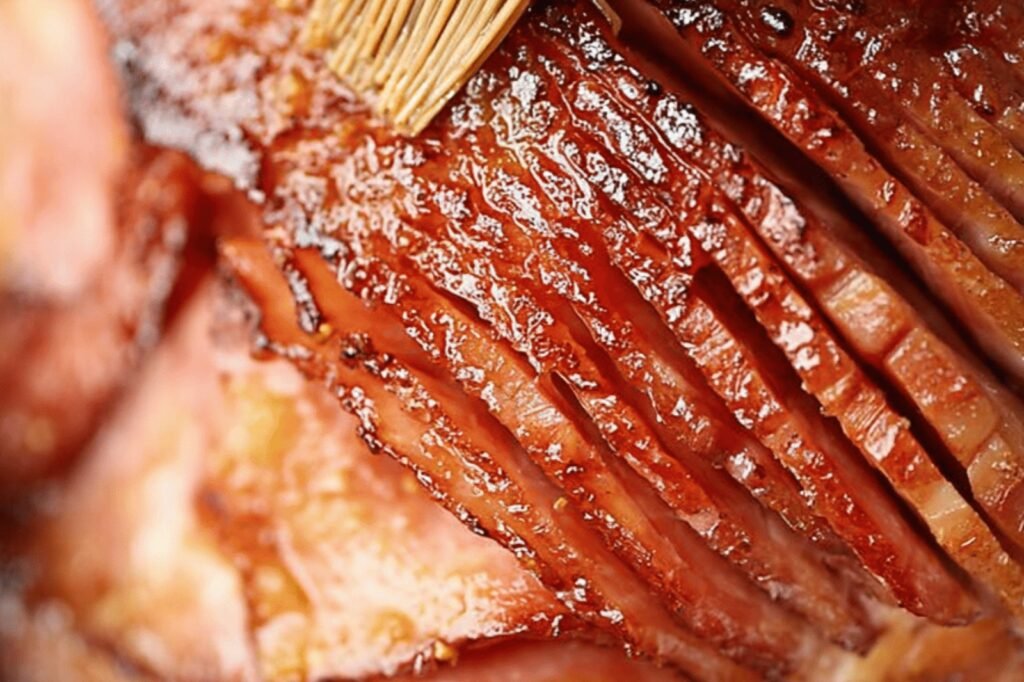 Quick Brown Sugar Pineapple Ham Glaze