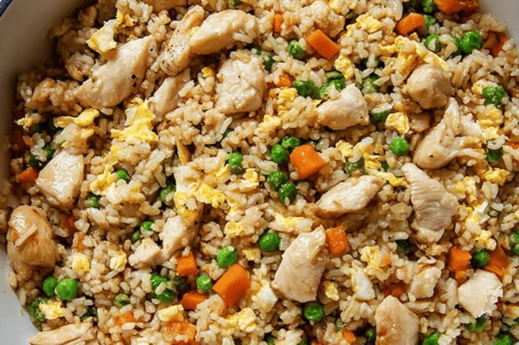 Quick Chicken Fried Rice Recipe for Easy Cravings
