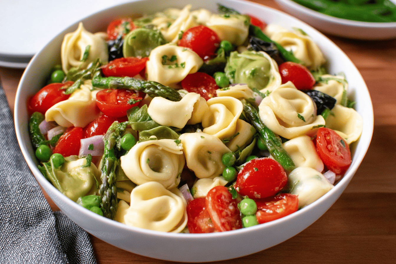 Quick Summer Tortellini Salad in 20 Minutes
